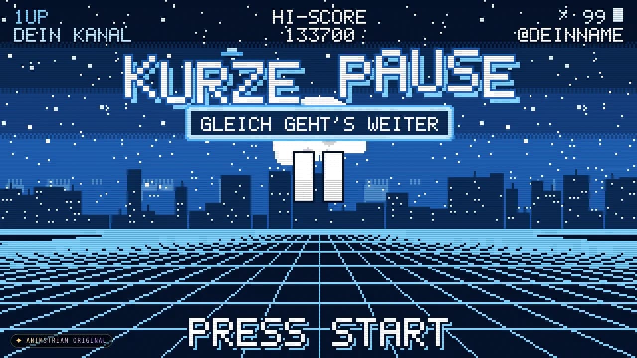 Pause-Szene – Pixel Arcade Ice