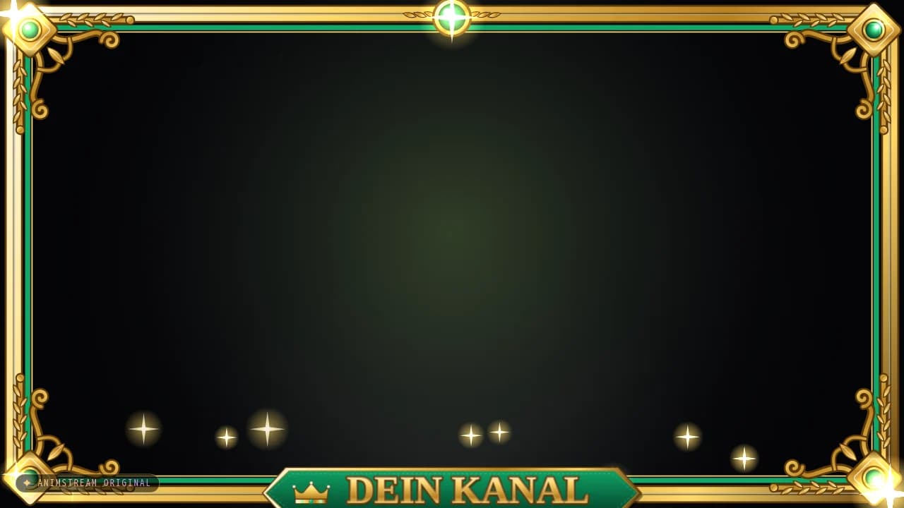 Kamera-Rahmen – Royal Crest Smaragd