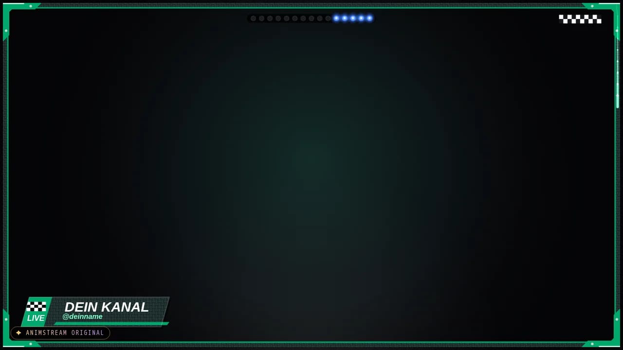 Stream-Rahmen – Speed Racing Racing Green