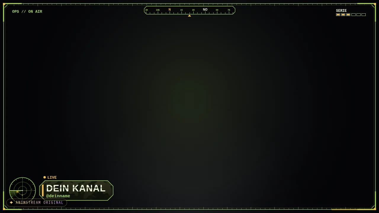 Stream-Rahmen – Tactical Ops Woodland