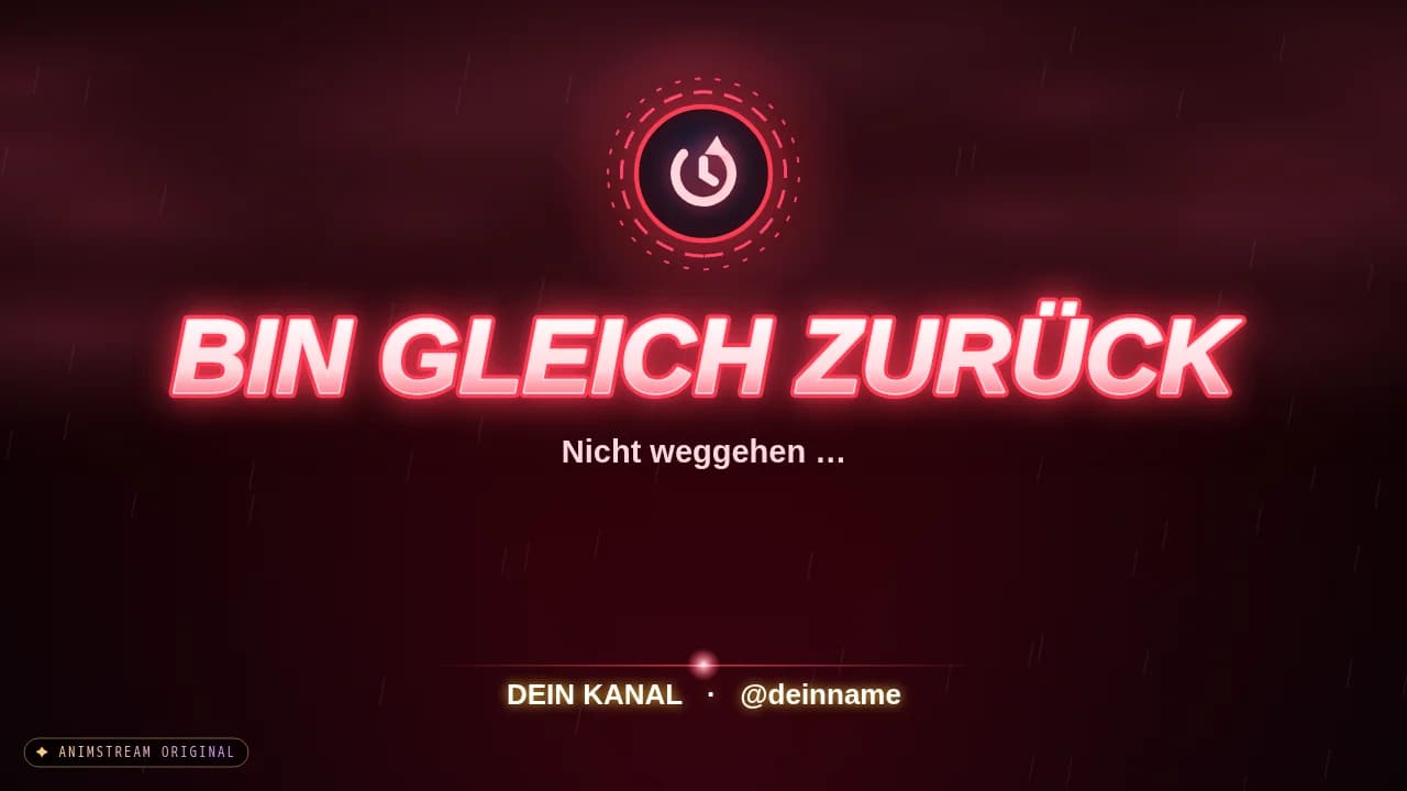 Bin gleich zurück-Szene – Thunder Strike Blutrot