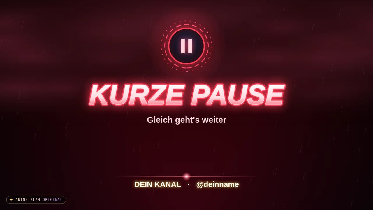 Pause-Szene – Thunder Strike Blutrot
