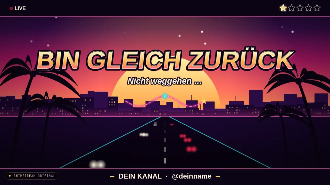 Bin gleich zurück-Szene – Vice Nights Sunset Boulevard