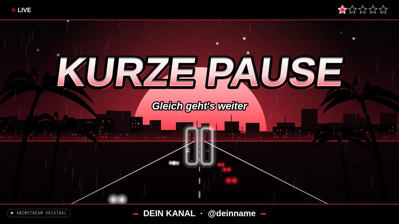 Pause-Szene – Vice Nights Noir