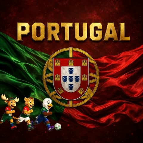 Potugal – Football Live Background