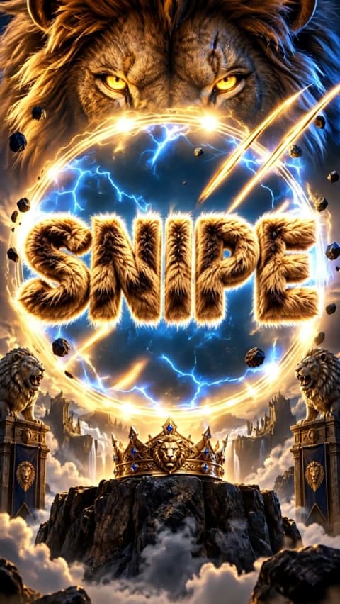 Snipe Full Cinema Lion / Löwe