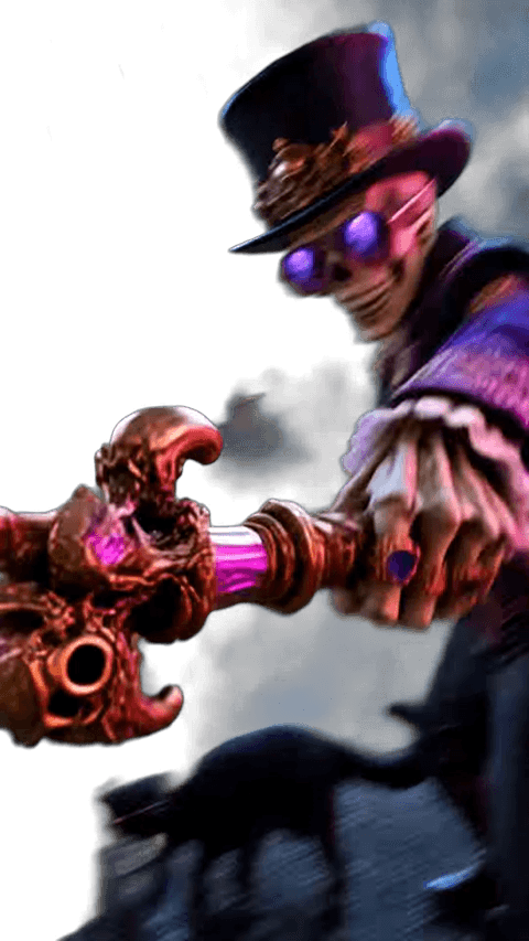 Snipe Skelett Animation