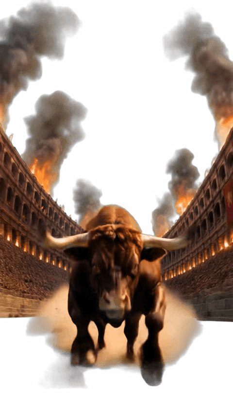 Stier / BULL 2.0 Geschenke Animation