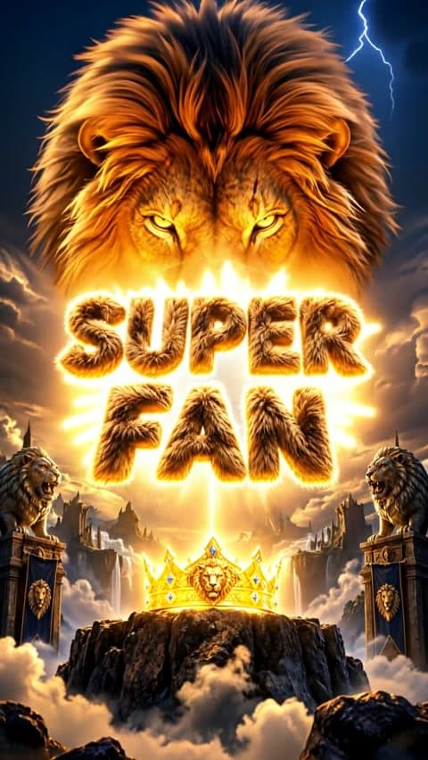 Super Fan Lion Full Cinema Animation