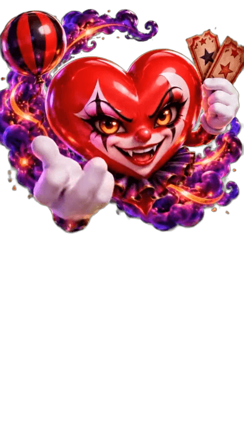 Teamheart Halloween Animation Clown