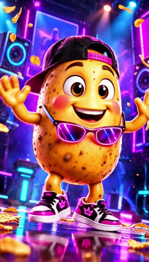 Thanks for the Follow! 🥔💖 – Crazy Potato Animation