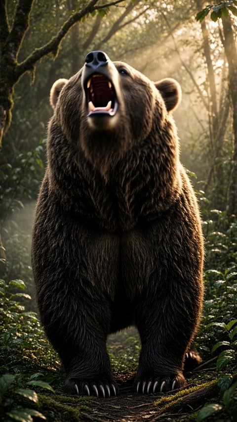 Thanks for the Follower – Realistic Bear