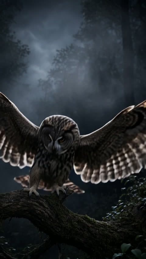 Thanks for the Follower – Realistic Owl