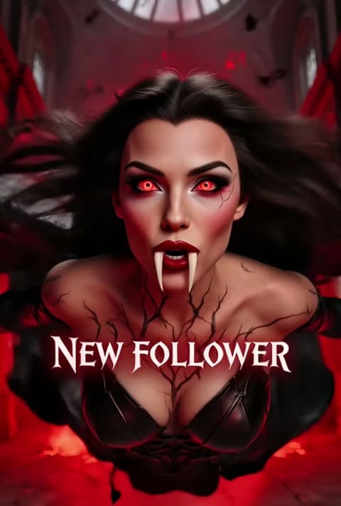Vampire Queen Transformation New Follower Alert