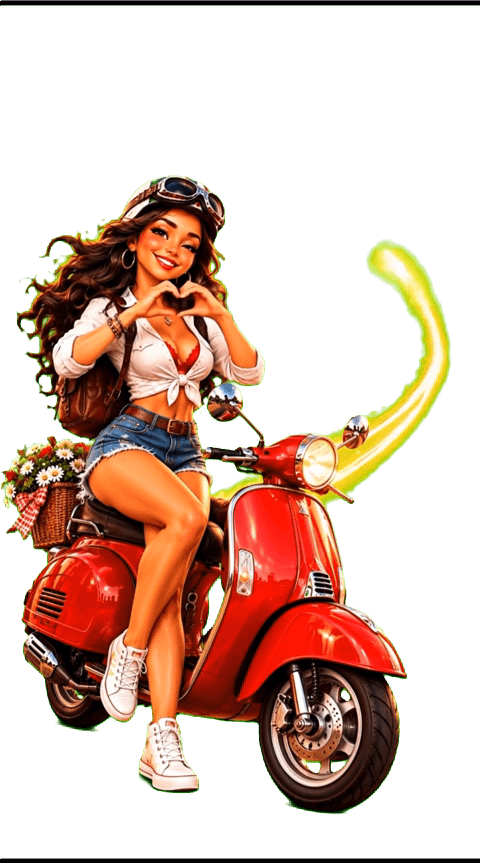 Vespa Follow – Danke fürs Folgen