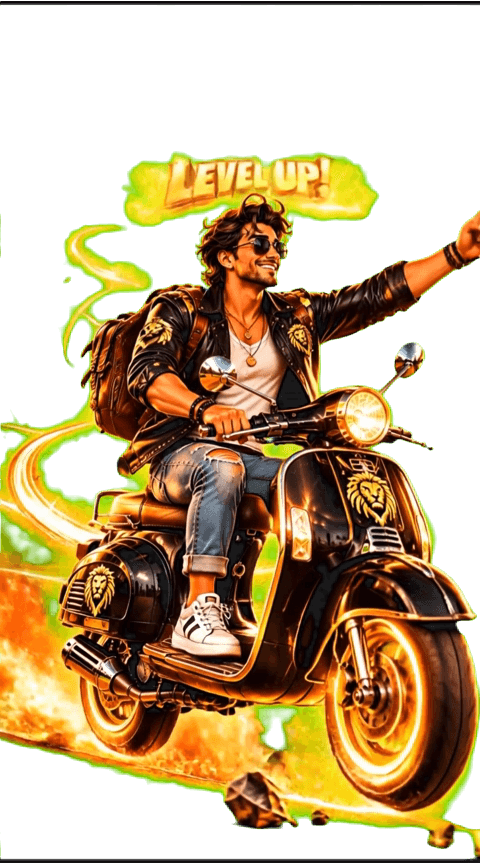 Vespa Power Level UP