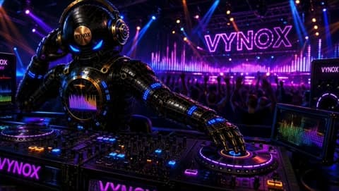 Vynox – DJ Live Background