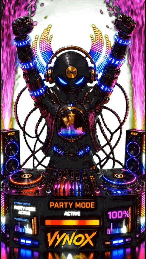 Vynox – Party Mode 🎧⚡