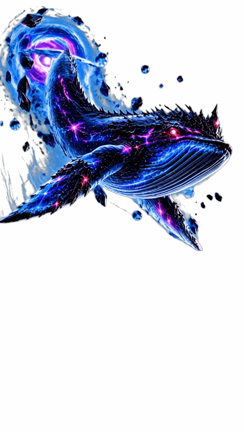 Whale Animation Galaxy Horror | AnimStream