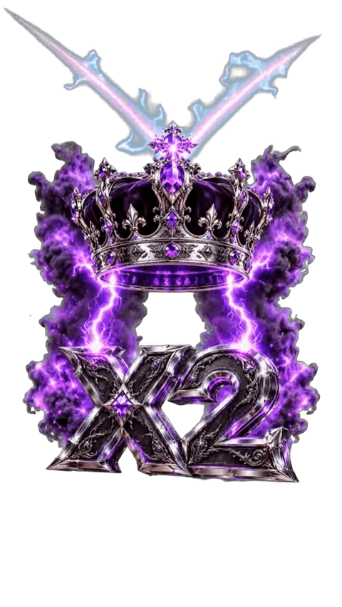 x2 Purple Royal