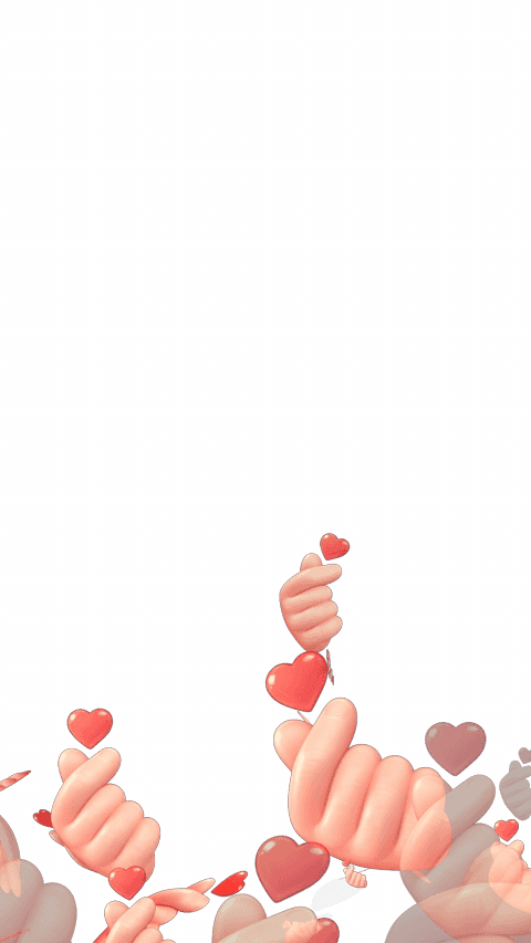 Finger Heart Animation