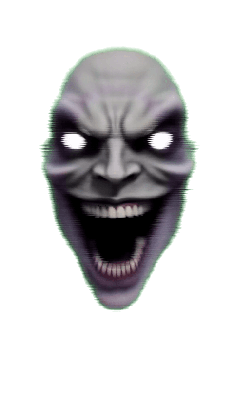 Horror Face Jumpscare Alert