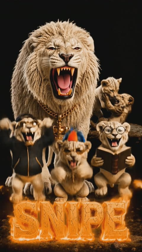 SNIPE LION ANIMATION