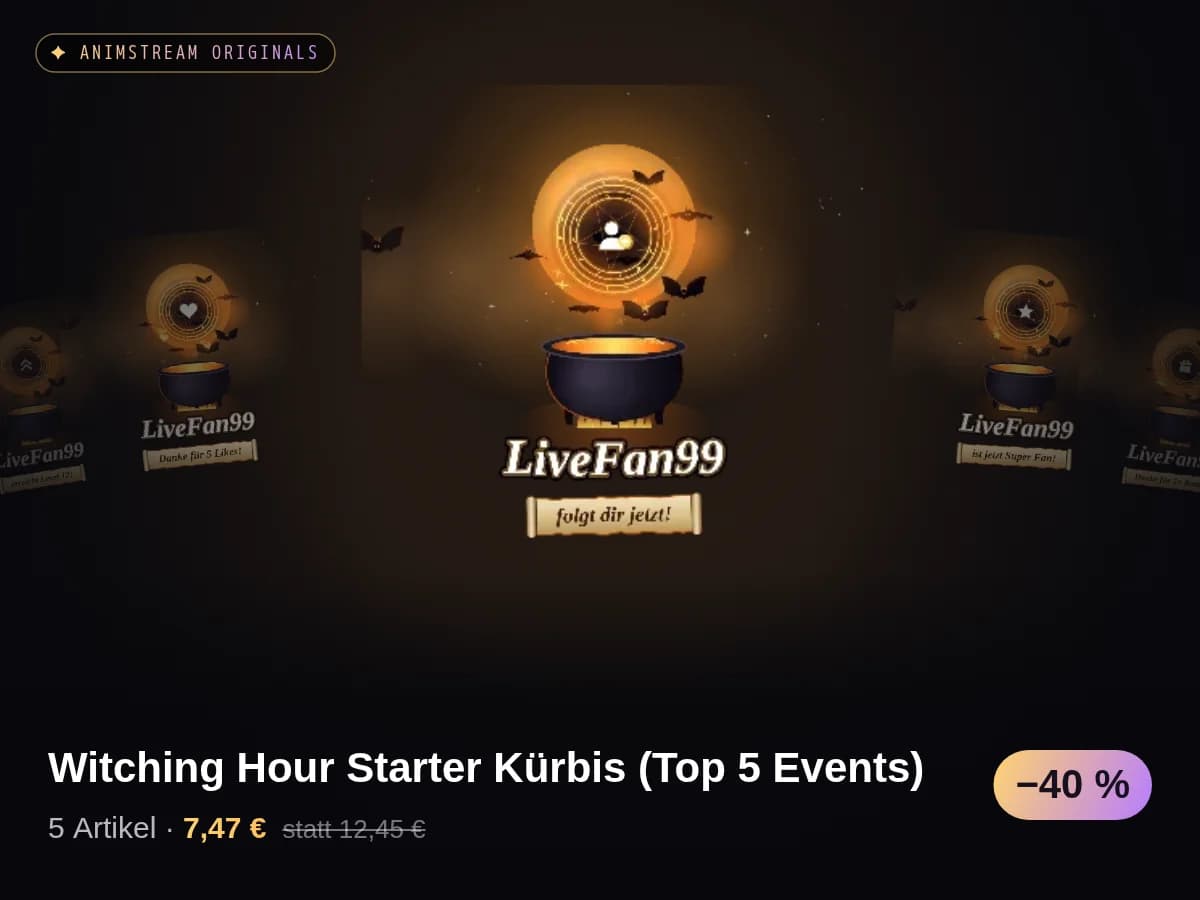Witching Hour Starter Kürbis (Top 5 Events)