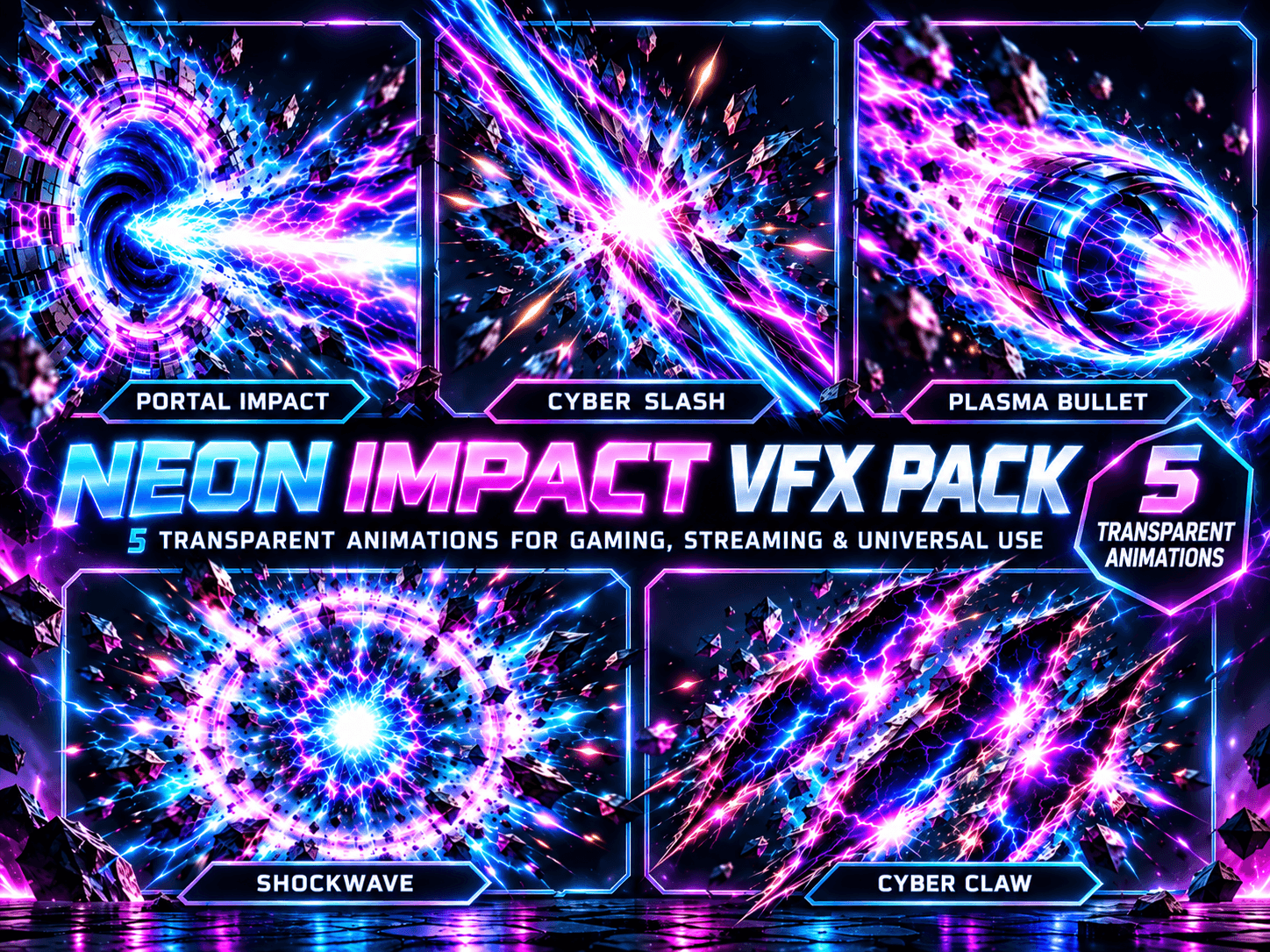Neon Impact VFX Pack