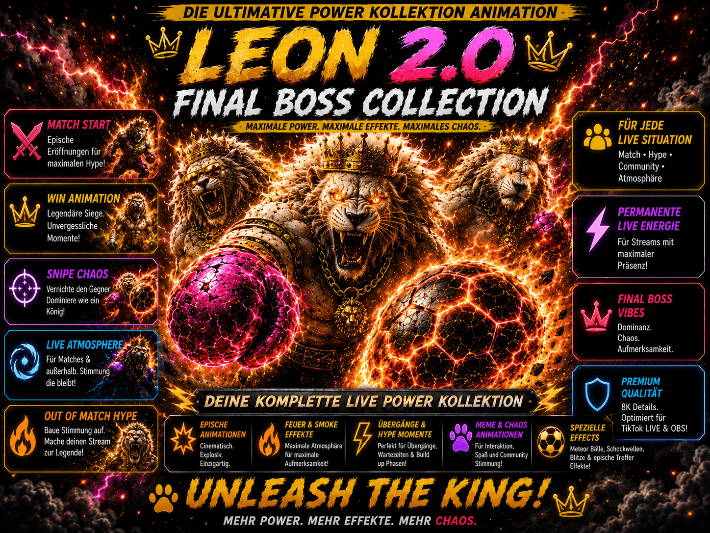👑 LEON 2.0 — FINAL BOSS COLLECTION